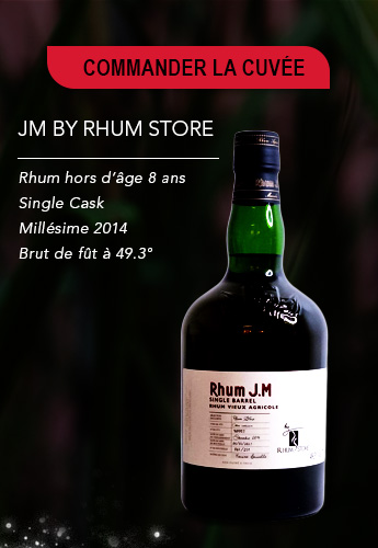 cuvée JM by Rhum Store 8 ans millésime 2014