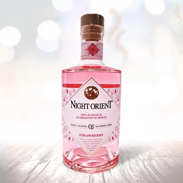 gin sans alcool night orient strawberry rhum store